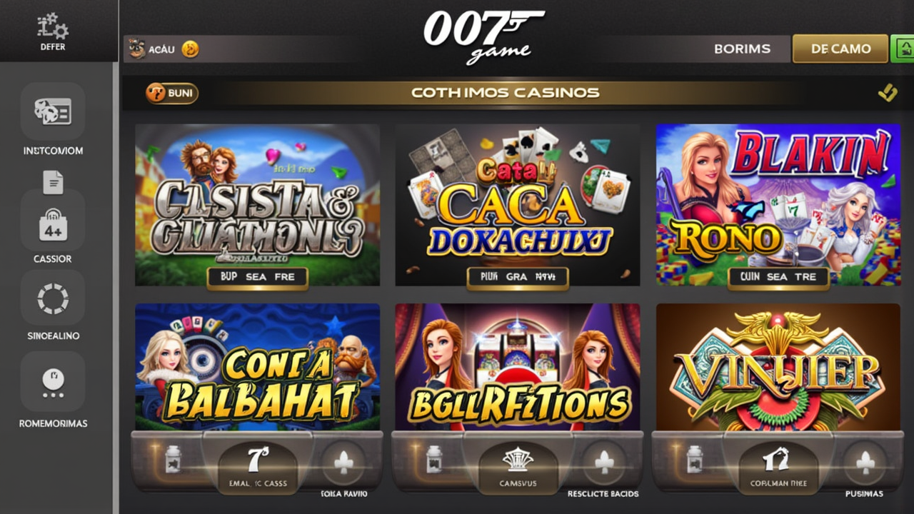 Captura de tela do 007game - Modo Torneio