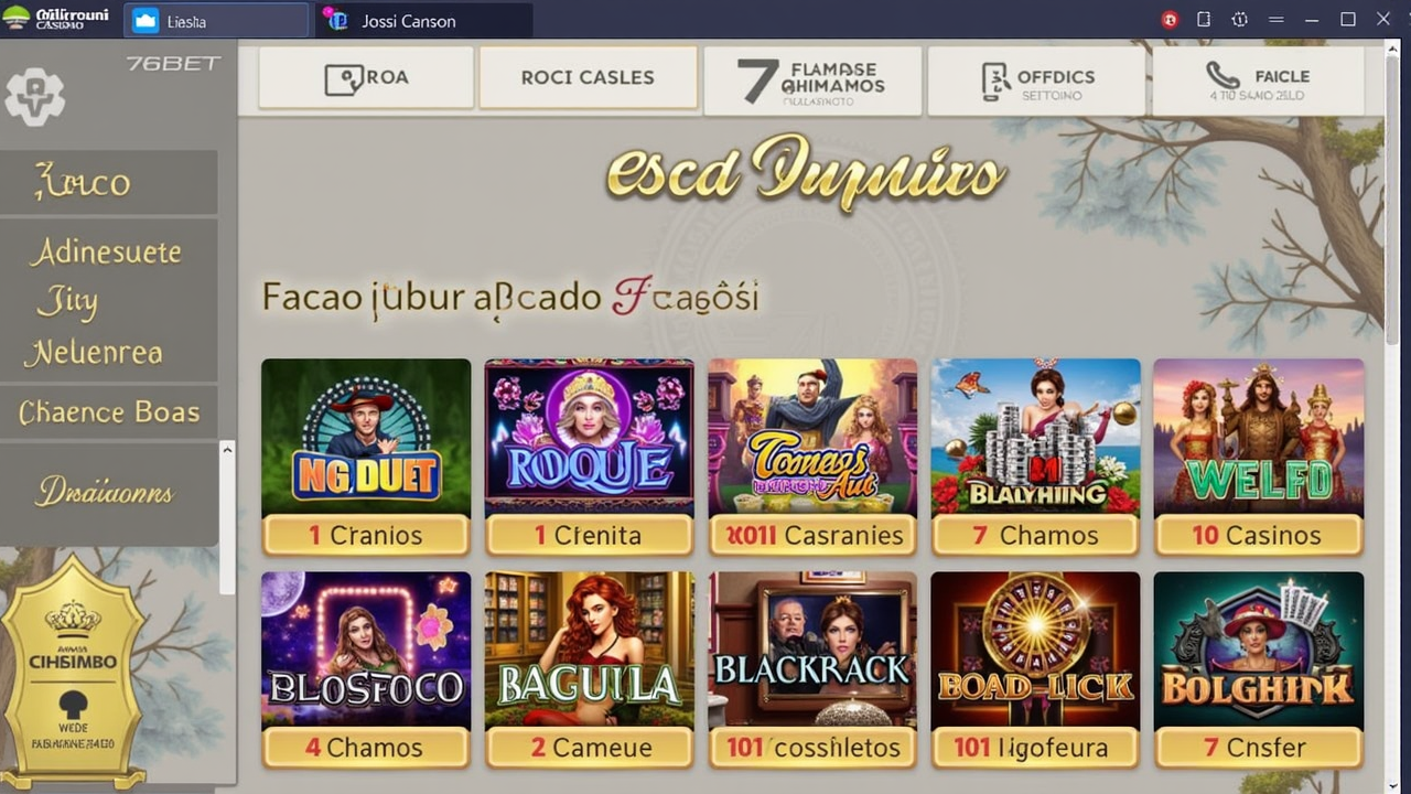 Captura de tela do 76bet - Modo Torneio