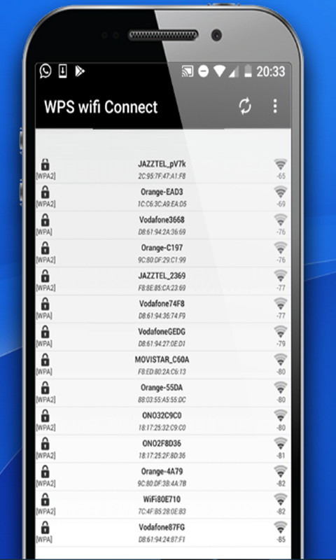 Captura de tela do Com Wifi Connect - Modo Clássico