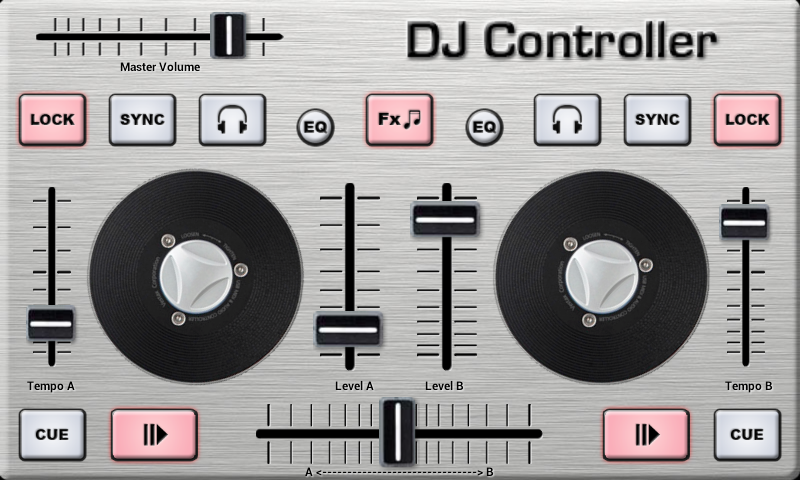 Captura de tela do Dj Control - Modo Clássico
