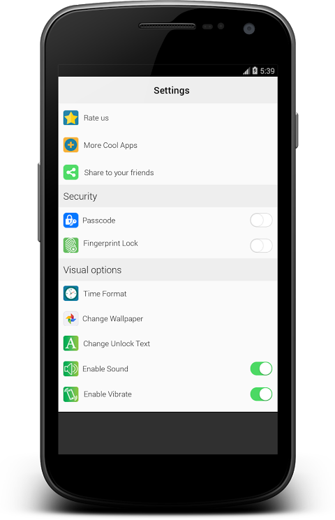Captura de tela do Ilocker Finger Lockscreen Ios10 Style - Modo Torneio