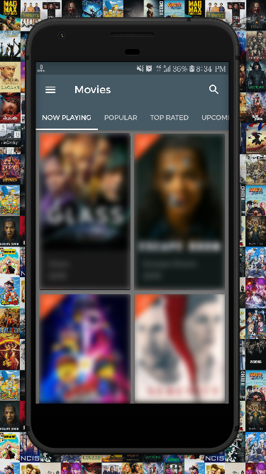 Captura de tela do Poptorr Torrent Movie Tv Show Downloader - Modo Torneio